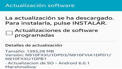 Cómo Actualizar El Samsung Galaxy Note 4 A Android 6 0 1 Firmware Sm