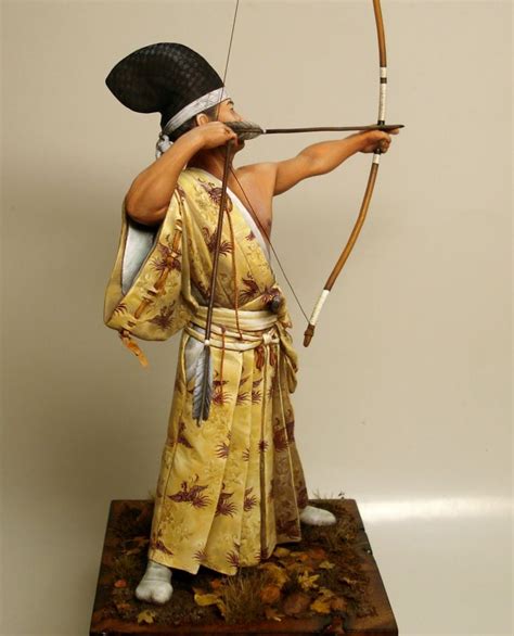 Japanese Archer By Olga Zernina Putty Paint