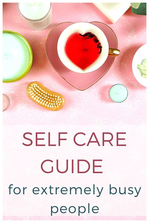 Self Care Guide For Extremely Busy People 5 Tips Alisons Notebook