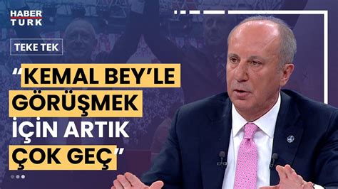 Memleket Partisi Genel Ba Kan Muharrem Nce Teke Tek Te Youtube