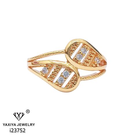 Jual Yaxiya Cincin Cobra Wanita Permata Perhiasan Lapis Emas 18K 157