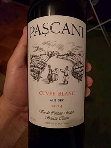 Paşcani Cuvée Blanc Alb Sec Vivino Canada