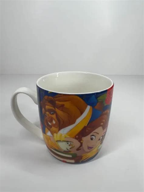 Disney Beauty And The Beast Coffee Mug Tea Cup Ceramic Collectable Eur