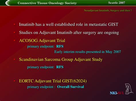 Ppt Neoadjuvant Imatinib Surgery And Then Powerpoint Presentation