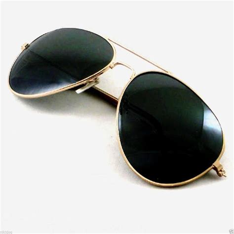 Aviator Sunglasses Gold Frame Dark Black Lenses Oversized Extra Large Gold Aviator Sunglasses