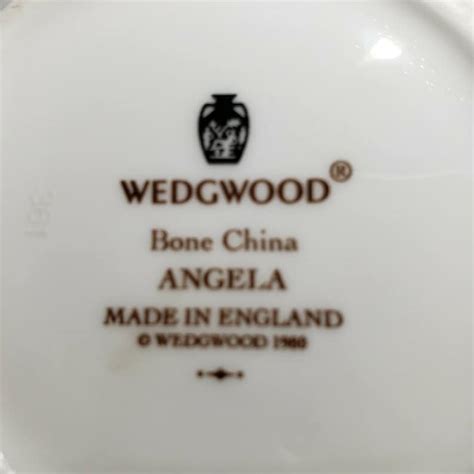 Wedgwood Angela Bone China Round Trinket Box Made In England Etsy