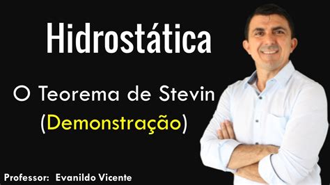 Demonstração Do Teorema De Stevin Youtube