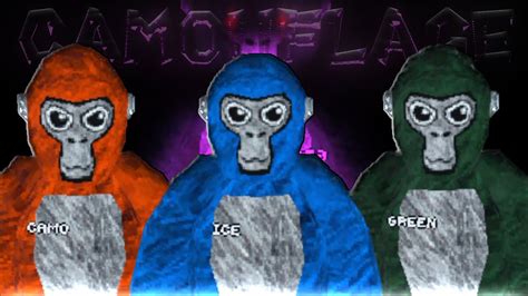 10 Camouflage Color Codes Gorilla Tag YouTube