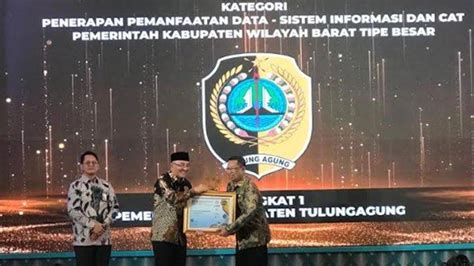 Pemkab Tulungagung Raih 4 Kategori BKN Award 2023 Jatim Peraih