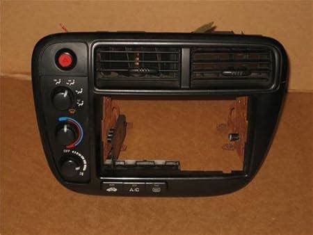 Amazon 99 00 HONDA Civic SI Radio Bezel Climate Control Automotive