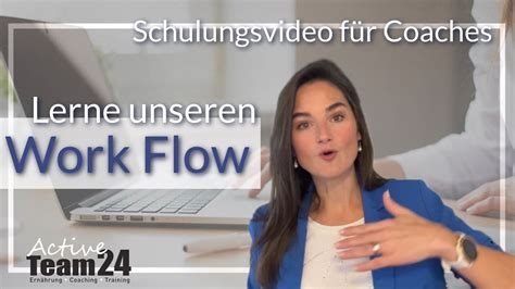 Workflow Activeteam Schulungsvideo F R Coaches Youtube