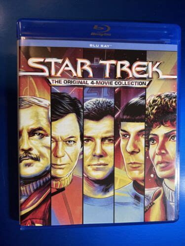 Star Trek The Original Movie Collection Blu Ray Only No Digital Code