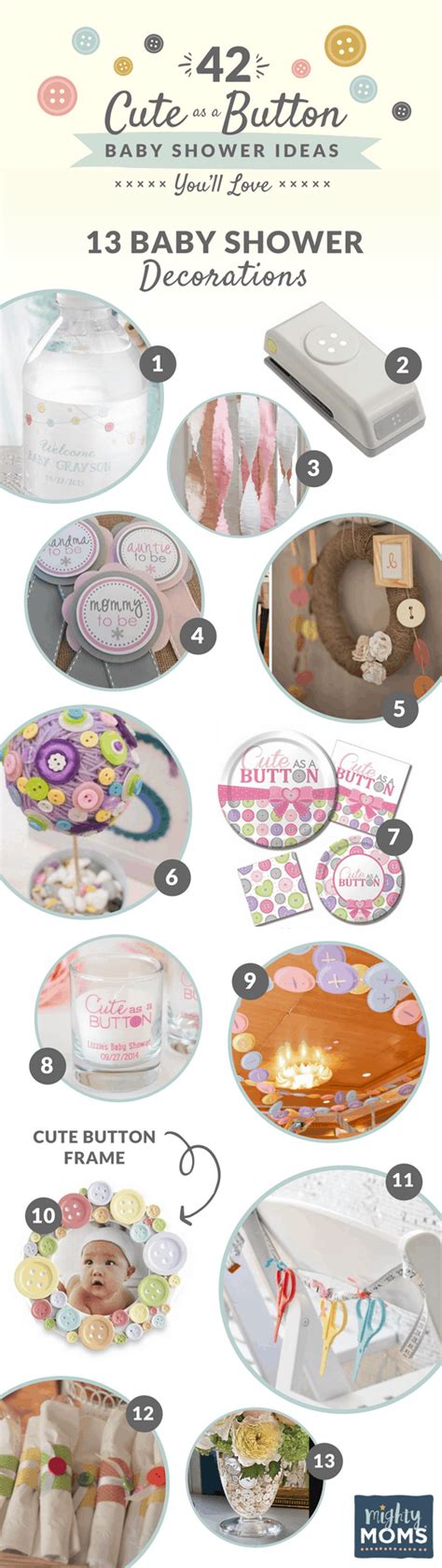 Cute As A Button Baby Shower Ideas You Ll Love Mightymoms Club