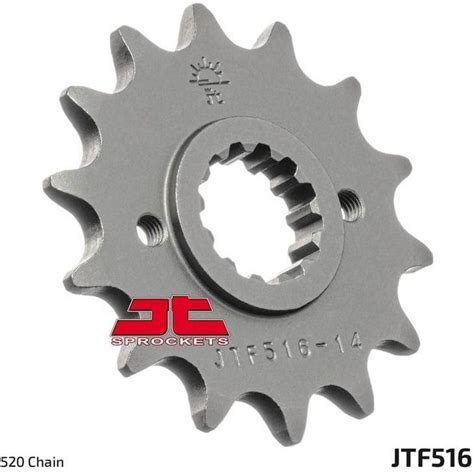 Części motocyklowe Jt Sprockets Zębatka Przednia Stalowa F516 16Rb 520