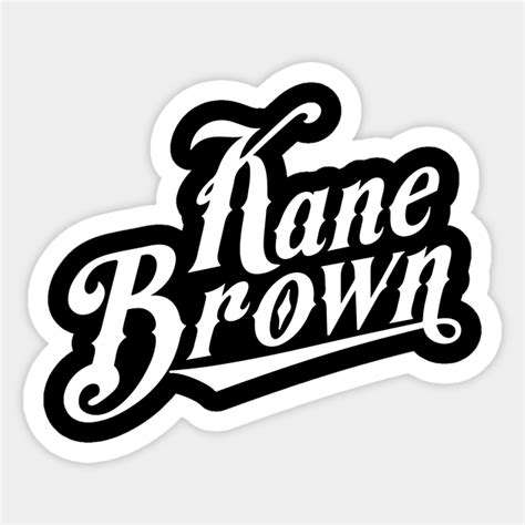 Electronics And Accessories Car Parts And Accessories Kane Brown Logo Vinyl