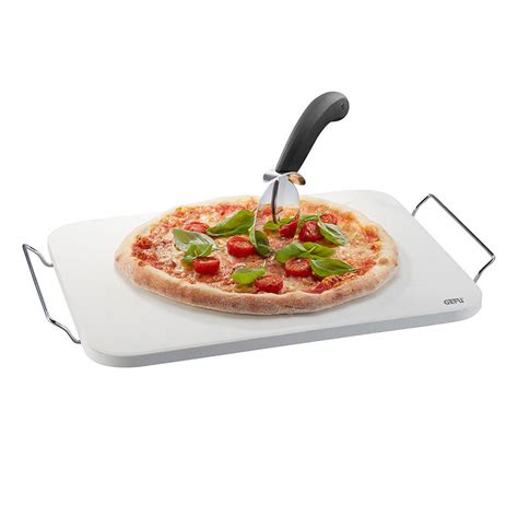 Gefu Pizzastein Darioso Mit Gestell Pizzaschneider Pizza Schieber