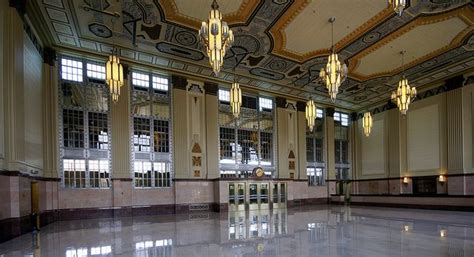 Tandp Station Lobby Fort Worth Venues Train Station