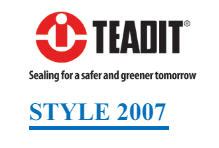 Teadit 2007 Braided Packing Expanded PTFE Graphite Global Flow