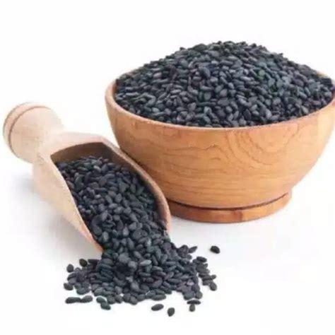 Black Sesame Seed Wijen Hitam Gram Lazada Indonesia