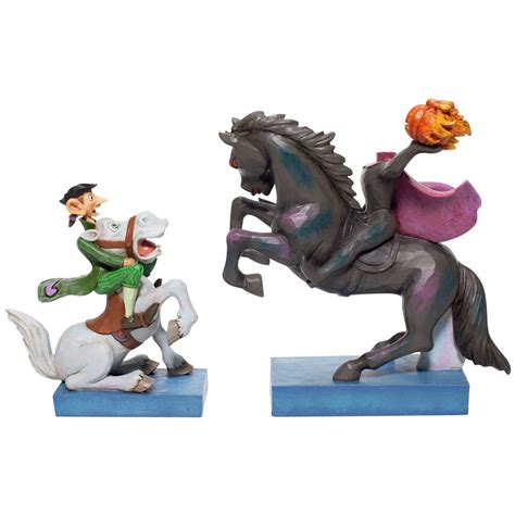 Disney Traditions Headless Horseman and Ichabod Statue by Jim Shore