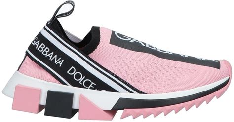 Dolce And Gabbana Rubber Low Tops And Sneakers In Pink Save 28 Lyst