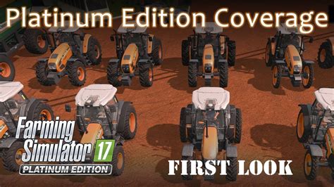 Farming Simulator 17 Official Platinum Edition First Look Youtube