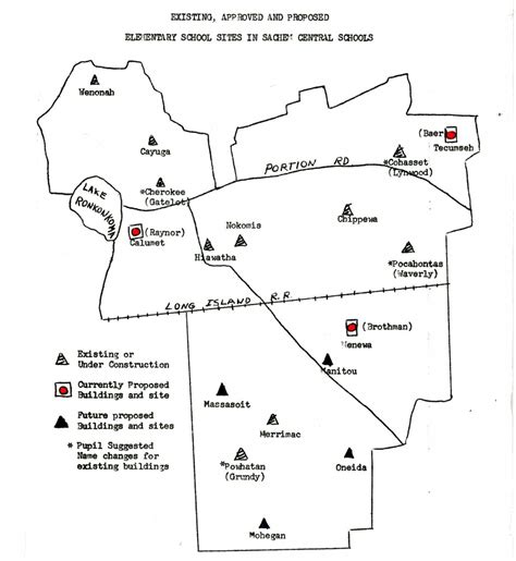 Map shows original elementary suggestions | Sachem Report