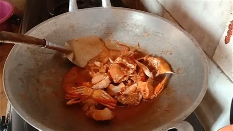 INTIP SUAMIKU LAGI MASAK KEPITING GES YouTube