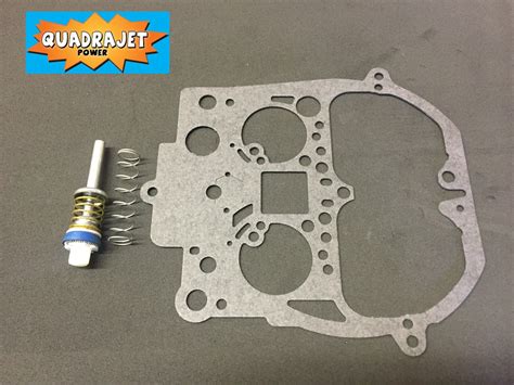 Accelerator Pump Assembly With Air Horn Gasket Quadrajet Power Store