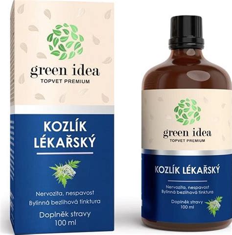 Foto Topvet Green Idea Kozlík lékařský bezlihová tinktura 100 ml Zboží