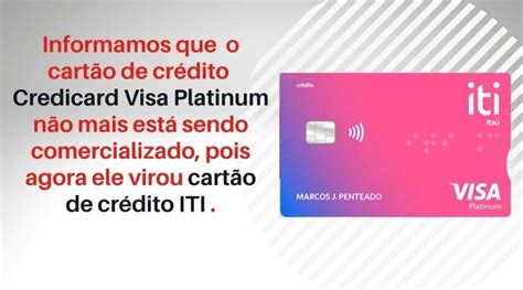 Como pedir o cartão de crédito Credicard Visa Platinum Multifinança