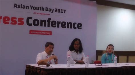 Live Streaming Press Conference ASIAN YOUTH DAY 2017 Yogyakarta