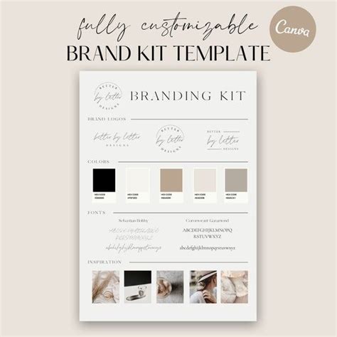 Premade Branding Kit Branding Template Tips And Tricks Build Your