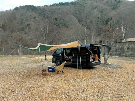 木曽駒冷水公園の話 その③”” ハイエースがある生活 ♪