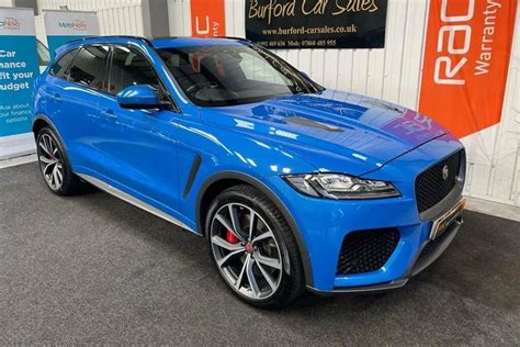 Introducir Imagen Jaguar F Pace Svr Ultra Blue In Thptnganamst Edu Vn