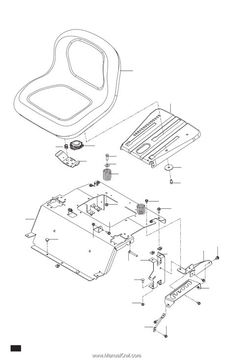 Seat | Husqvarna Z248F | Parts Manual (Page 20)