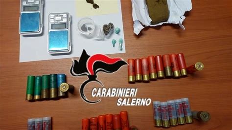 Sorpreso Con Droga E Munizioni Illegali 19enne Arrestato