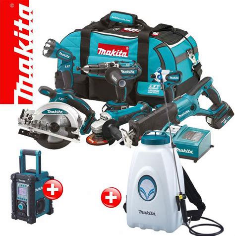 Makita Tlg V Profi Akku Werkzeug Set Bmr Bvf Rf Z