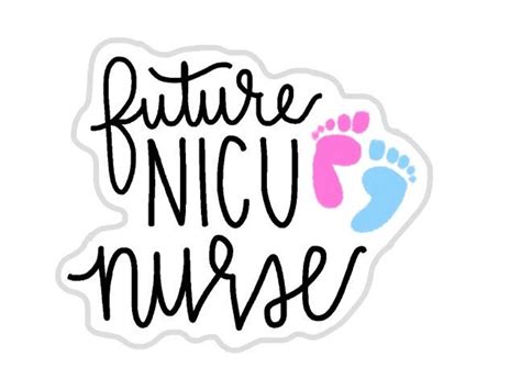 Future Nicu Nurse Sticker Laptop Decal Graduation Gift Nursing