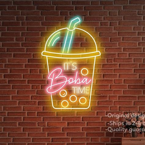 Boba Open Sign Etsy