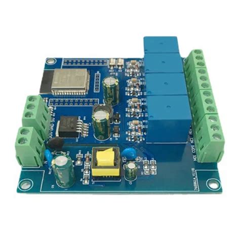 Esp Development Board Wifi Bluetooth Ble Four Way Relay Module Ac Dc