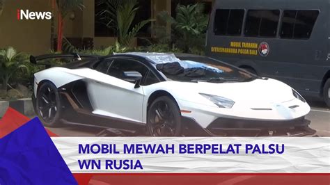 Berpelat Palsu WN Rusia Polisi Bali Sita Mobil Sport Mewah Yang Viral