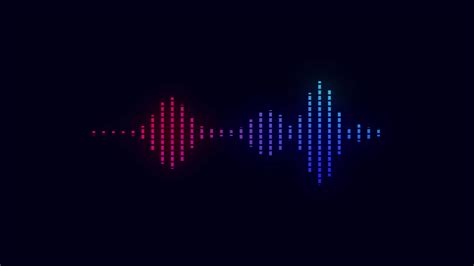 Digital Audio Spectrum Sound Equalizer Effect 4351446 Stock Video At