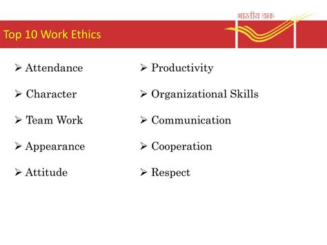 Work Ethics In The Workplace Ppt