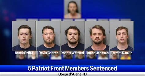 Five Patriot Front Members Sentenced After Guilty Verdict News