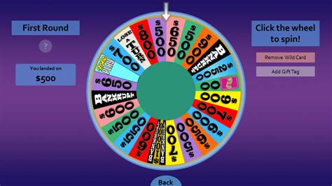 Wheel Of Fortune Powerpoint Game Show Templates – Creative ...