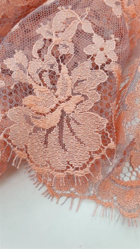 Rose Fumee Nude Chantilly Lace Trim By Jean Bracq By Jean Bracq Lace