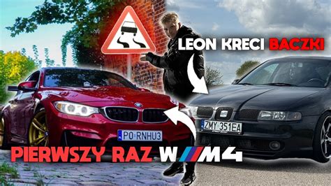 KRĘCIMY BĄCZKI BMW M4 I LEONEM MÓJ PIERWSZY RAZ YouTube