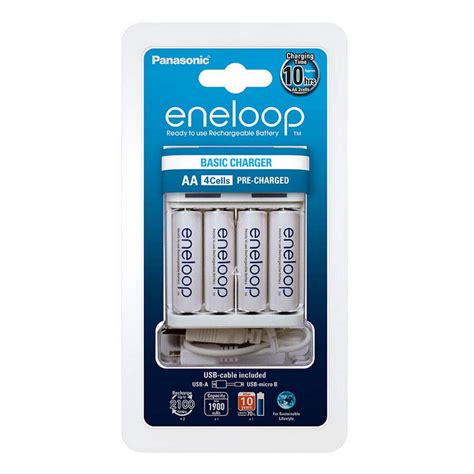 Panasonic Eneloop Bq Cc61 Cargador Usb 4 Pilas Aa Aaa 4 Pilas Mignon