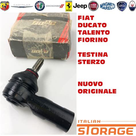 7693816 Fiat Ducato Fiorino Talento Testina Sterzo Nuovo Originale 7693816